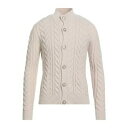 【送料無料】 ディクタット メンズ カーディガン アウター Cardigans Beige