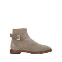 【送料無料】 マックイーン メンズ ブーツ シューズ Ankle boots Grey
