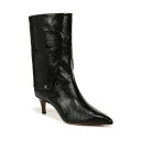 フランコサルト レディース ブーツ シューズ Alberta Mid Shaft Boots Black Snake Print Faux Leather