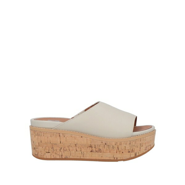 【送料無料】 フィットフロップ レディース サンダル シューズ Mules & Clogs Beige