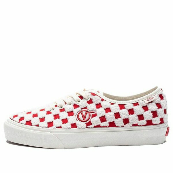 Vans バンズ メンズ スニーカー 【Vans Vault Authentic One-Piece LX Plaid Red/White VN0A5HTG42...