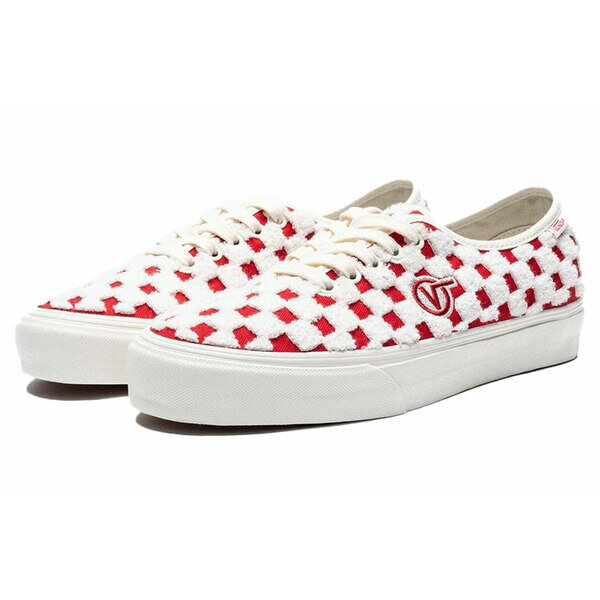 Vans バンズ メンズ スニーカー 【Vans Vault Authentic One-Piece LX Plaid Red/White VN0A5HTG42A】 サイズ US_10.5(28.5cm)