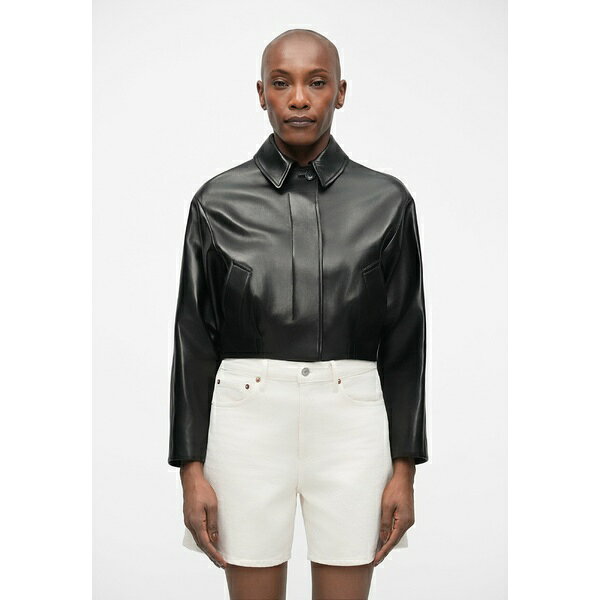 バリー レディース ジャケット&ブルゾン アウター Leather jacket - black