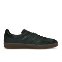 adidas AfB_X Y Xj[J[ yadidas Gazelle Indoorz TCY US_12(30.0cm) Shadow Green Gum