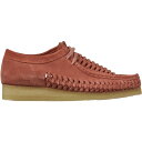 Clarks クラークス メンズ スニーカー 【Clarks Originals Woven Wallabee】 サイズ US_9(27.0cm) Supreme Pink