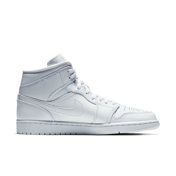 Air Jordan ジョーダン メンズ スニーカー 【Air Jordan 1 Mid 'Triple White 2019' 554724-129】 サイズ US_11(29.0cm)