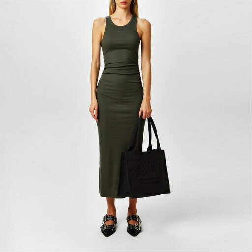 ガニー レディース ワンピース トップス Ribbed Tank Dress ガニー レディース ワンピース トップス Ribbed Tank Dress