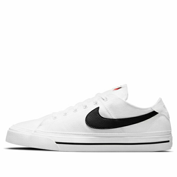 Nike ナイキ メンズ スニーカー 【Nike Court Legacy Canvas 'White Black' CW6539-101】 サイズ US_9(27.0cm)