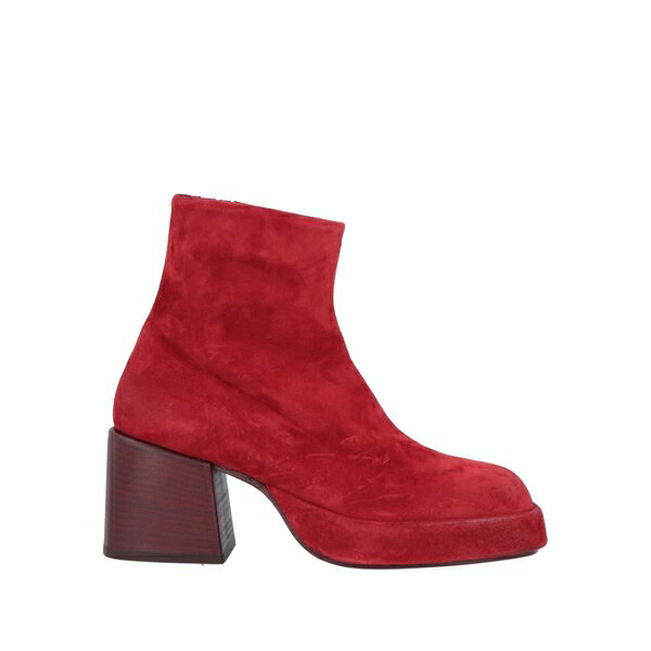 【送料無料】 マーシル レディース ブーツ シューズ Ankle boots Red