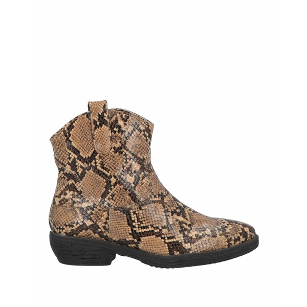 【送料無料】 フランチェスコ ミラノ レディース ブーツ シューズ Ankle boots Beige