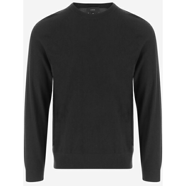 ヴィンス メンズ ニット&セーター アウター Wool And Cashmere Sweater Black(4)