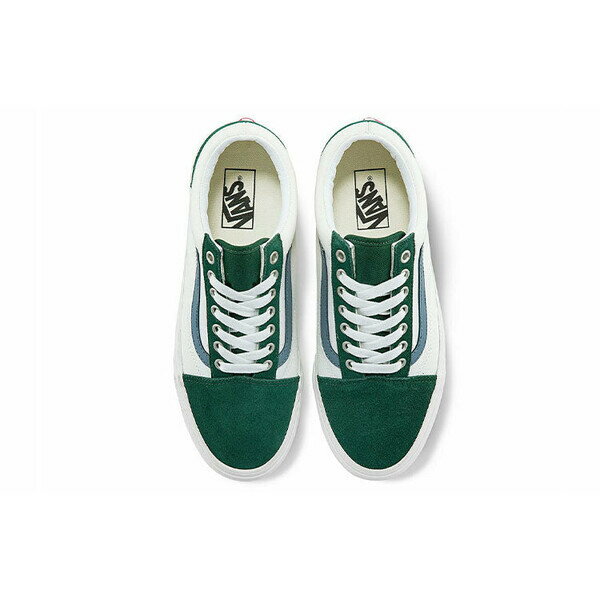 Vans バンズ メンズ スニーカー White/Green 【Vans Old Skool Low Tops Casual Skateboarding Shoes Unisex White Green VN0A5JMIBLG】 サイズ US_5(23.0cm)
