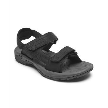 ロックポート メンズ サンダル シューズ Men's Byron Quarter Strap Sandals Black