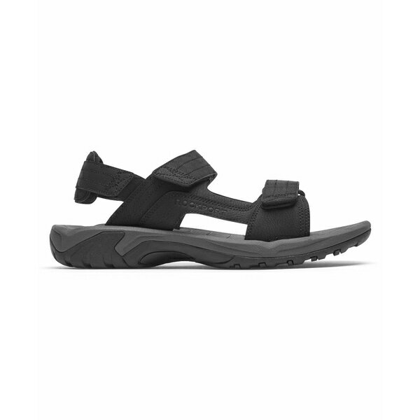 ロックポート メンズ サンダル シューズ Men's Byron Quarter Strap Sandals Black