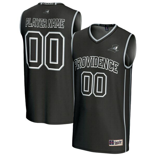 ゲームデイグレーツ メンズ ユニフォーム トップス Providence Friars GameDay Greats Unisex Lightweight Collegiate Women's Basketball NIL PickAPlayer Fashion Jersey Black