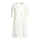 BIANCOGHIACCIO ビアンコギアッチオ ワンピース トップス レディース Short dresses White