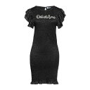 ODI ET AMO オーディー エト アモー ワンピース トップス レディース Short dresses Black