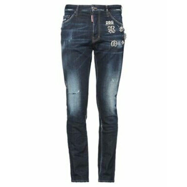 【送料無料】 ディースクエアード メンズ デニムパンツ ボトムス Jeans Blue