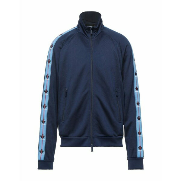 ディースクエアード DSQUARED2 メンズ パーカー・スウェットシャツ アウター Sweatshirts Dark blue