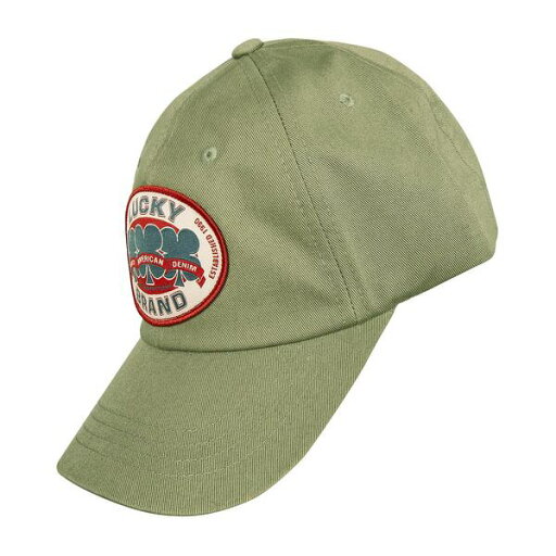 ラッキーブランド レディース 帽子 アクセサリー Oval Clover Patch Trucker Hat Moss ラッキーブランド レディース 帽子 アクセサリー Oval Clover Patch Trucker Hat Moss