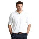 ラルフローレン メンズ ポロシャツ トップス Men's Big & Tall Classic Fit Soft Cotton Polo White