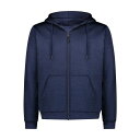 ミオマリオ メンズ ニット&セーター アウター Premium Zip-Up Hoodie for Men with Smooth Silky Matte Finish & Cozy Fleece Inner Lining - Men's Sweater with Hood for Big & Tall Navy blue(4)