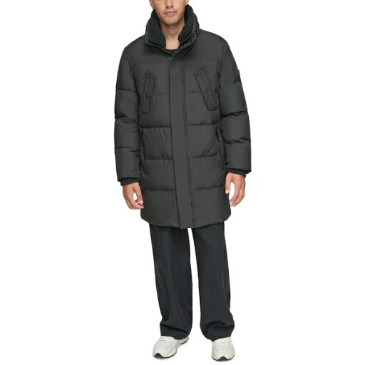 マークニューヨーク メンズ ジャケット&ブルゾン アウター Men's Valcour Duvet Quilted Parka Coat Black マークニューヨーク メンズ ジャケット&ブルゾン アウター Men's Valcour Duvet Quilted Parka Coat Black