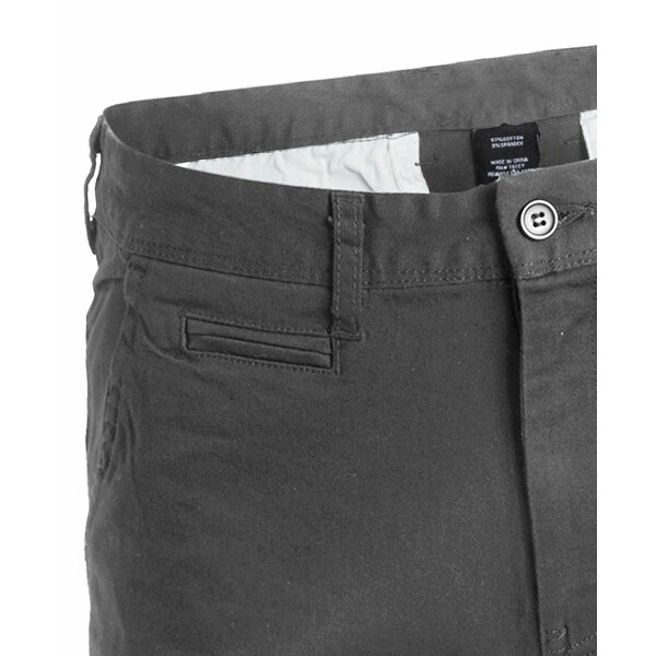 ギャラクシーバイハルビック メンズ カジュアルパンツ ボトムス Men's 5 Pocket Flat Front Slim Fit Stretch Chino Shorts, Pack of 2 Gray, Khaki