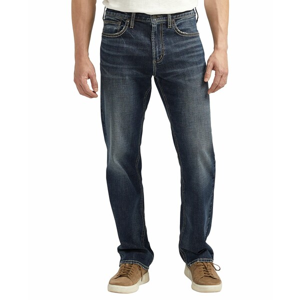 シルバージーンズ メンズ デニムパンツ ボトムス Men's Grayson Classic Fit Straight Leg Jeans Indigo