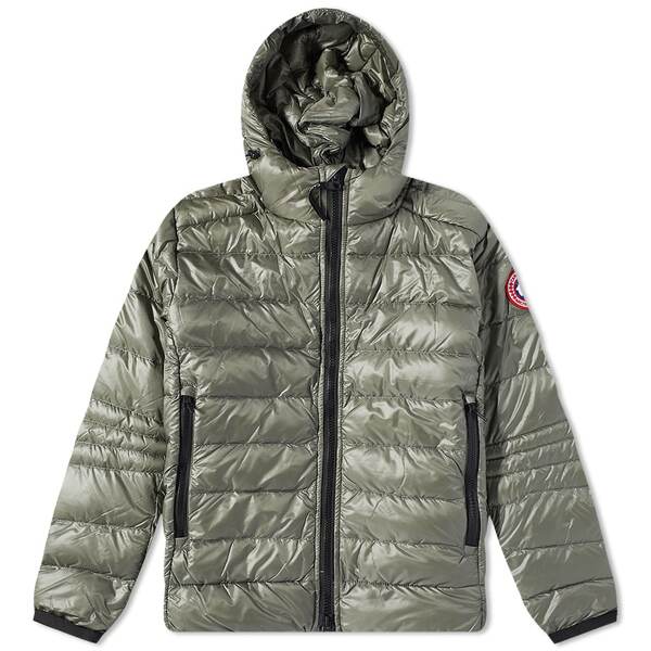 カナダグース カナダグース メンズ ジャケット＆ブルゾン アウター Canada Goose Crofton Hoodie Green