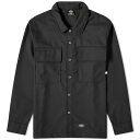 ディッキーズ ディッキーズ メンズ シャツ トップス Dickies Premium Collection Work Overshirt Black