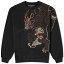 ޥϥꥷ  ѡåȥ  Maharishi Nekomata Embroided Crew Sweat Black