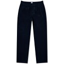 サンスペル メンズ カジュアルパンツ ボトムス Sunspel Cellular Cord Trouser Blue