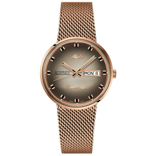 ミド レディース 腕時計 アクセサリー Men's Swiss Automatic Commander Classic Rose Gold-Tone PVD Stainless Steel Bracelet Watch 37mm - A Special Edition Rose Gold ミド レディース 腕時計 アクセサリー Men's Swiss Automatic Commander Classic Rose Gold-Tone PVD Stainless Steel Bracelet Watch 37mm - A Special Edition Rose Gold