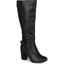 ジャーニーコレクション レディース ブーツ シューズ Women's Carver Wide Calf Boots Black