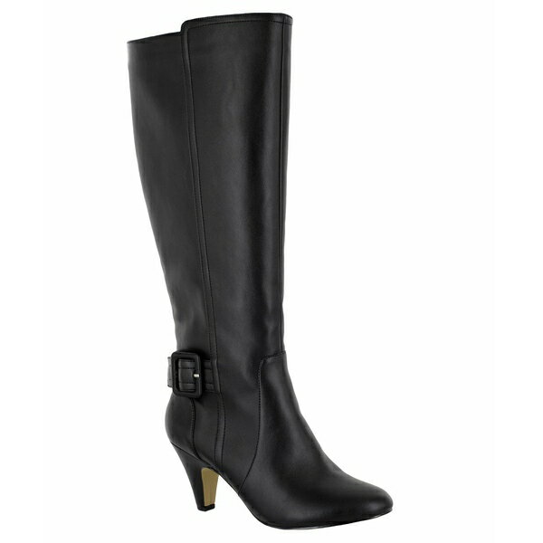 ٥ ǥ ֡ 塼 Troy II Tall Dress Boots Black Leather