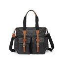 TSDブランド レディース トートバッグ バッグ Urban Light Coated Canvas Tote Bag Black