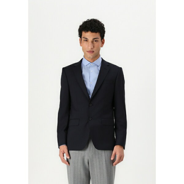 ボス メンズ サンダル シューズ Suit jacket - dark blue