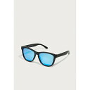 サンタクルーズ メンズ サングラス・アイウェア アクセサリー BOSS STRIP SUNGLASSES UNISEX - Sunglasses - black/blue