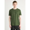 ボス メンズ サンダル シューズ TEE LOGO HERITAGE - Print T-shirt - open green