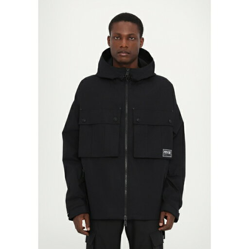 ベルサーチ メンズ ジャケット&ブルゾン アウター Light jacket - black ベルサーチ メンズ ジャケット&ブルゾン アウター Light jacket - black