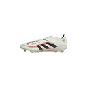 アディダス メンズ バスケットボール スポーツ PREDATOR ELITE LACELESS ARTIFICIAL GRASS - Moulded stud football boots - off white core black pure ruby(4)