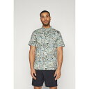 コロンビア メンズ サンダル シューズ WILD CAST CAMP SHIRT - Shirt - crushed blue