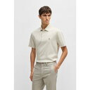ボス メンズ サンダル シューズ PARRIS - Polo shirt - open white