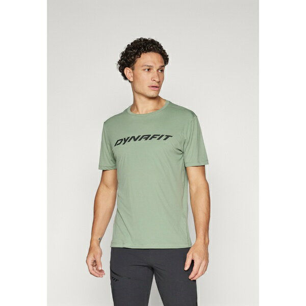 ダイナフィット メンズ サンダル シューズ TRAVERSE TEE - Sports T-shirt - sage