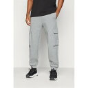 ヒュンメル メンズ サンダル シューズ LOOSE CARGO PANTS - Tracksuit bottoms - grey melange
