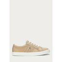 ラルフローレン レディース スニーカー シューズ JANSON FRAYED CANVAS SNEAKER - Trainers - sand dune