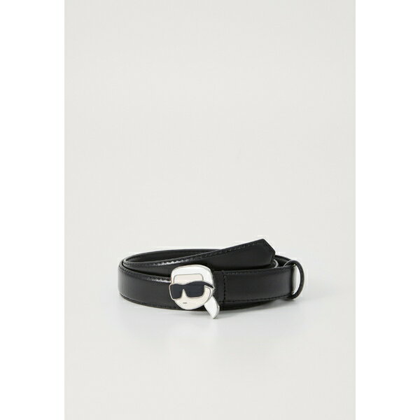 カール ラガーフェルド ジーンズ レディース ベルト アクセサリー IKON BELT - Belt - black