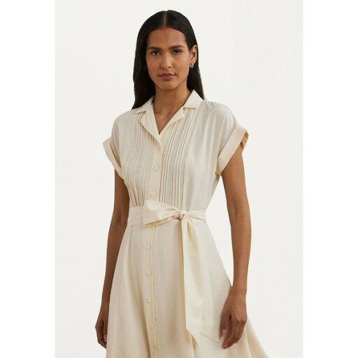 ラルフローレン レディース ワンピース トップス YARALLE SHORT SLEEVE DAY DRESS - Shirt dress - mascarpone cream ラルフローレン レディース ワンピース トップス YARALLE SHORT SLEEVE DAY DRESS - Shirt dress - mascarpone cream