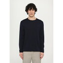 フィリッパコー メンズ ニット&セーター アウター ROLLED EDGE SWEATER - Jumper - navy